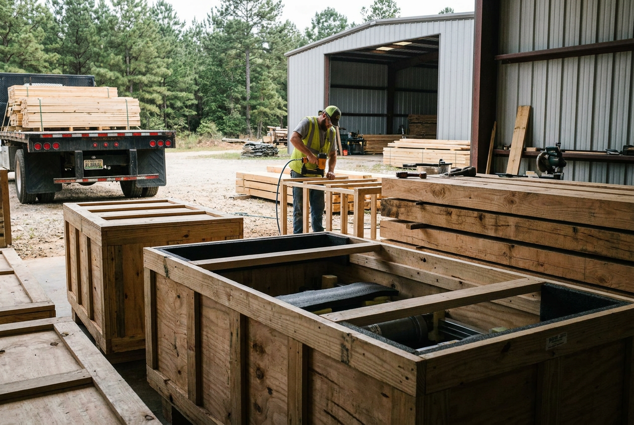 Industrial Boxes Alabama | Custom Heavy-Duty Crating